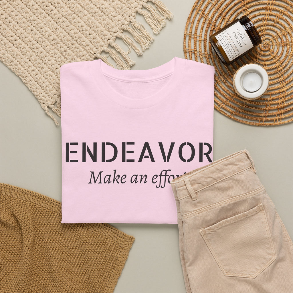 Endeavor "Make an Effort" T-Shirt — Motivational Casual Tee