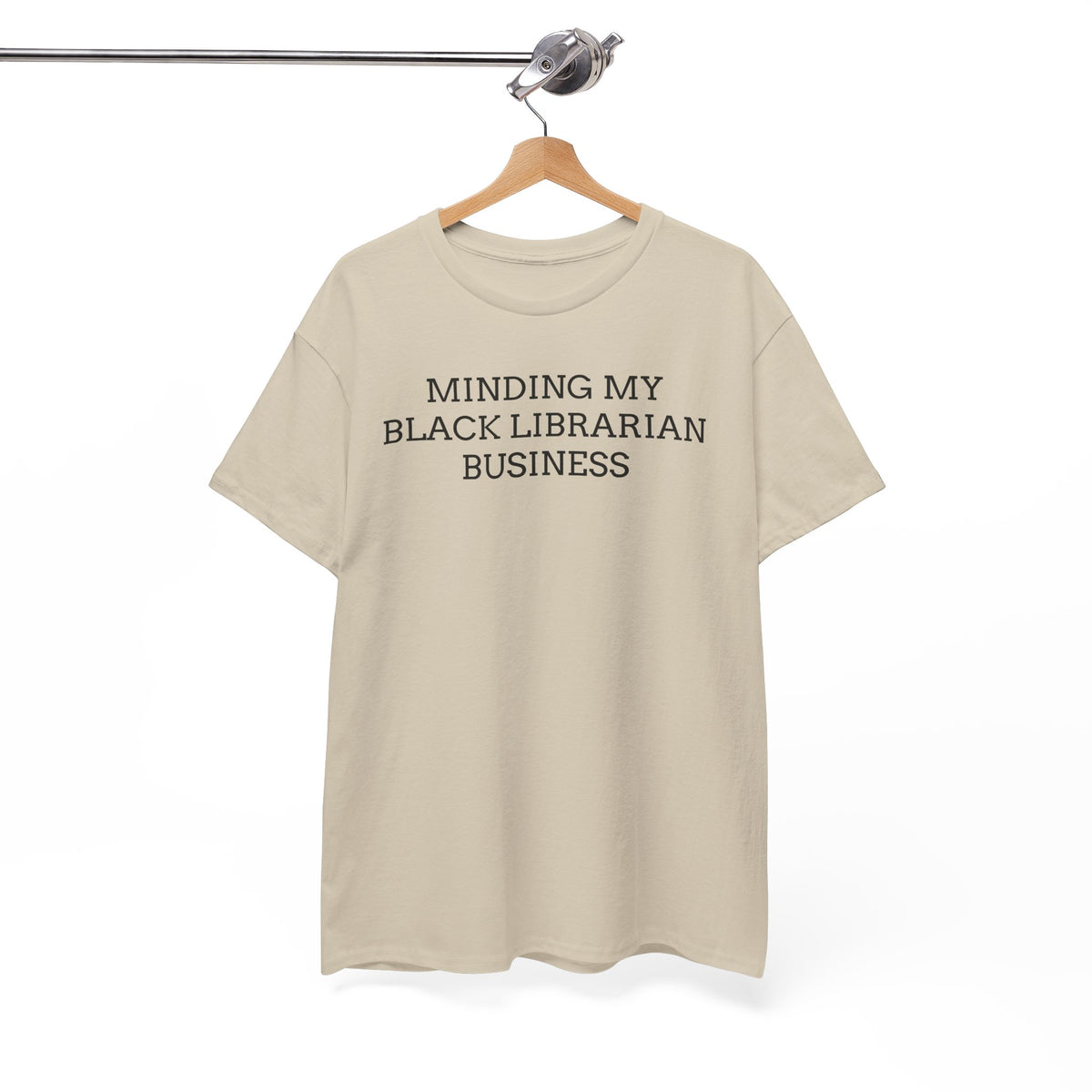 Minding My Black Librarian Business Tee