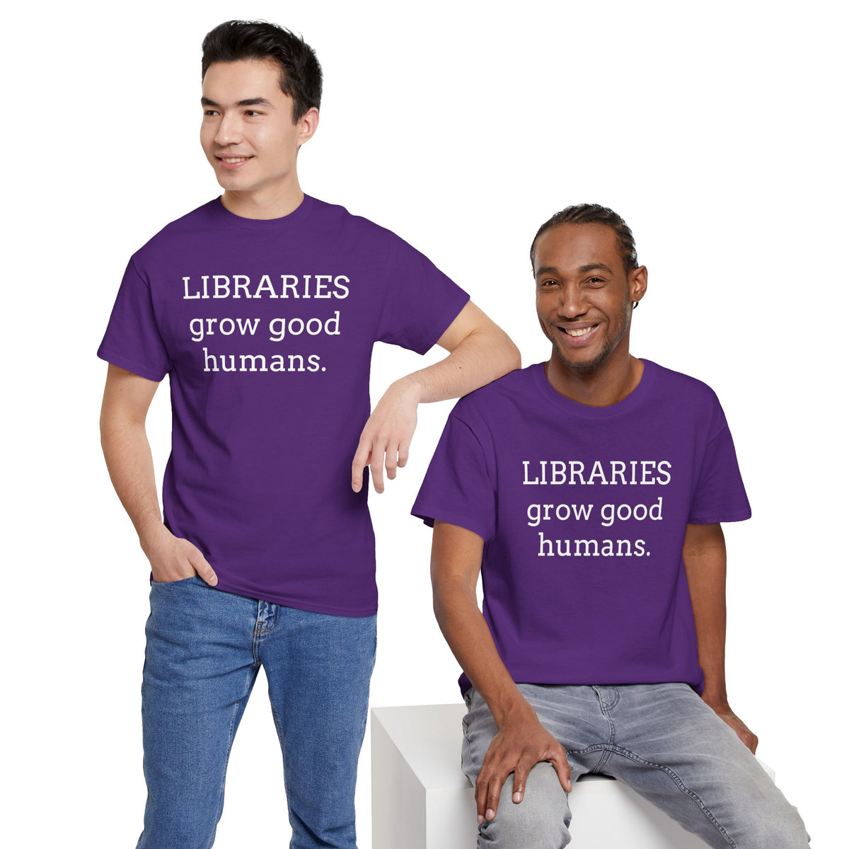 Libraries Grow Good Humans T-Shirt