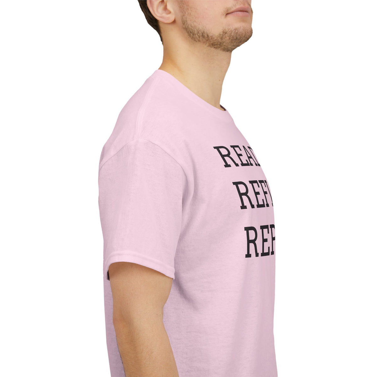 Read. Reflect. Repeat. T-Shirt — Minimalist Literary Tee for Book Lovers