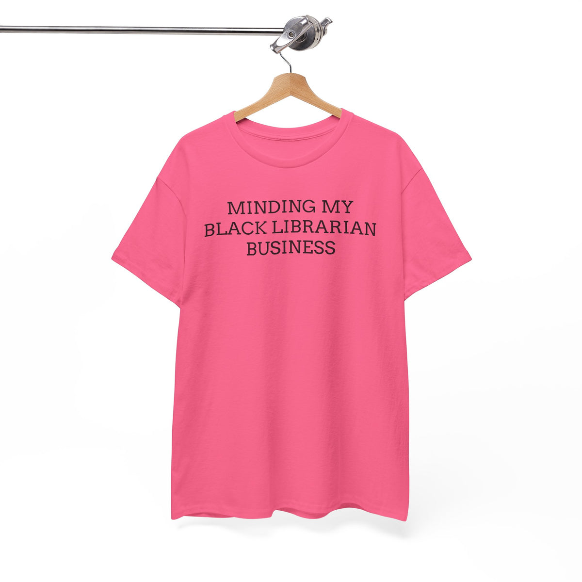 Minding My Black Librarian Business Tee