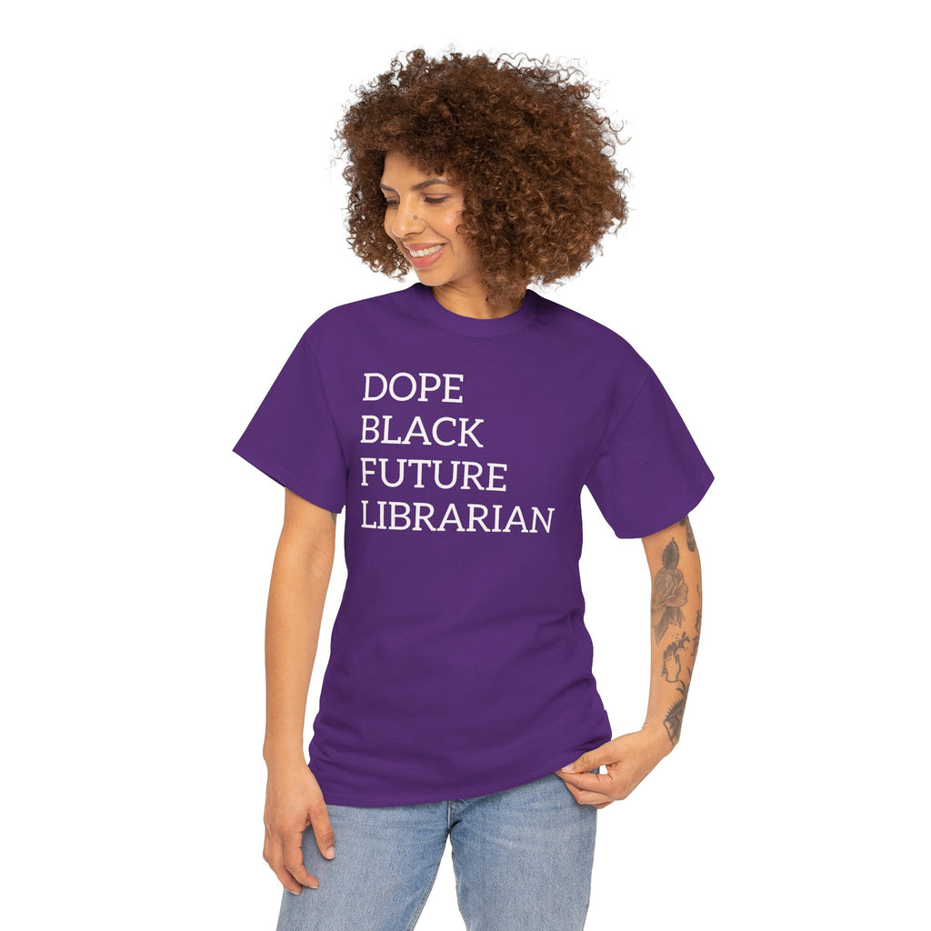 Dope Black Future Librarian T-Shirt