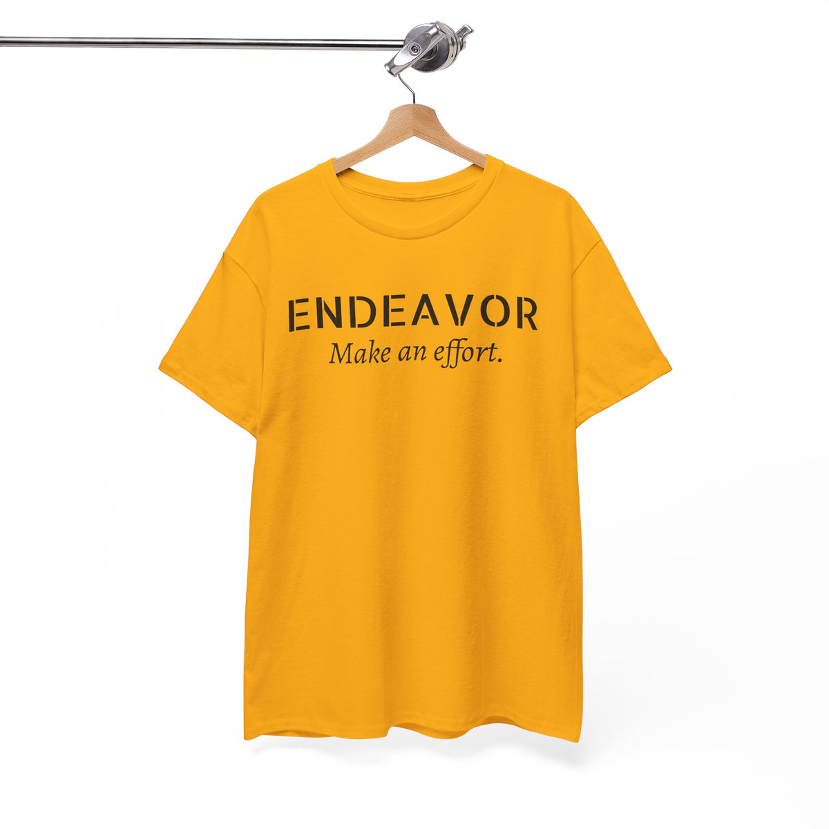 Endeavor "Make an Effort" T-Shirt — Motivational Casual Tee