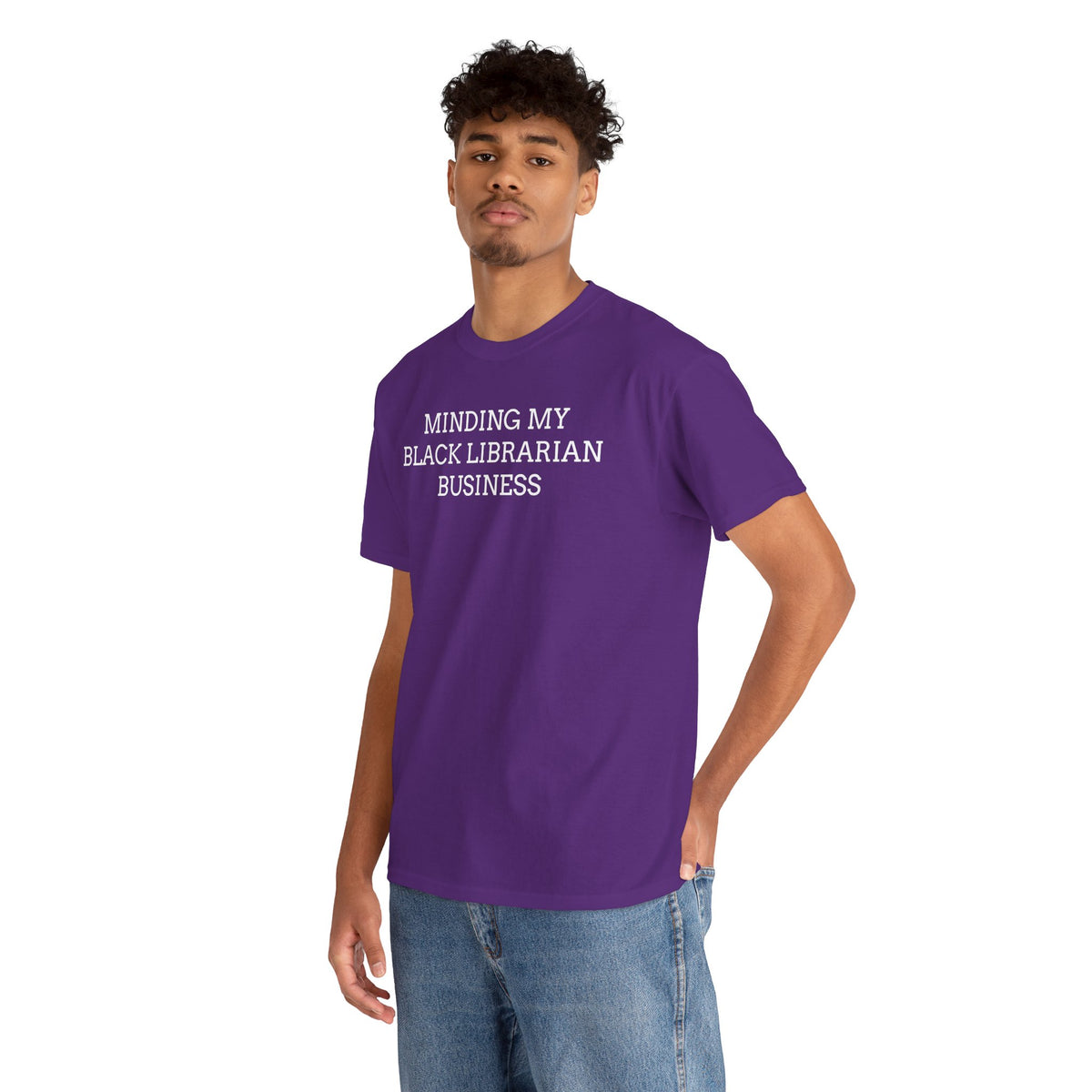 Minding My Black Librarian Business T-Shirt