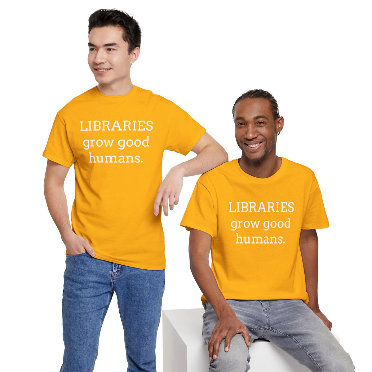 Libraries Grow Good Humans T-Shirt