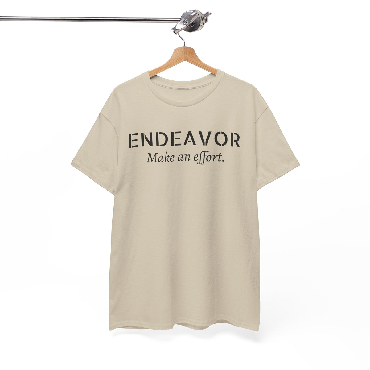 Endeavor "Make an Effort" T-Shirt — Motivational Casual Tee