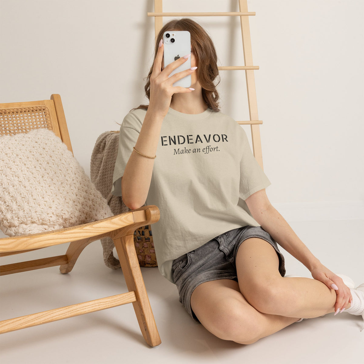 Endeavor "Make an Effort" T-Shirt — Motivational Casual Tee