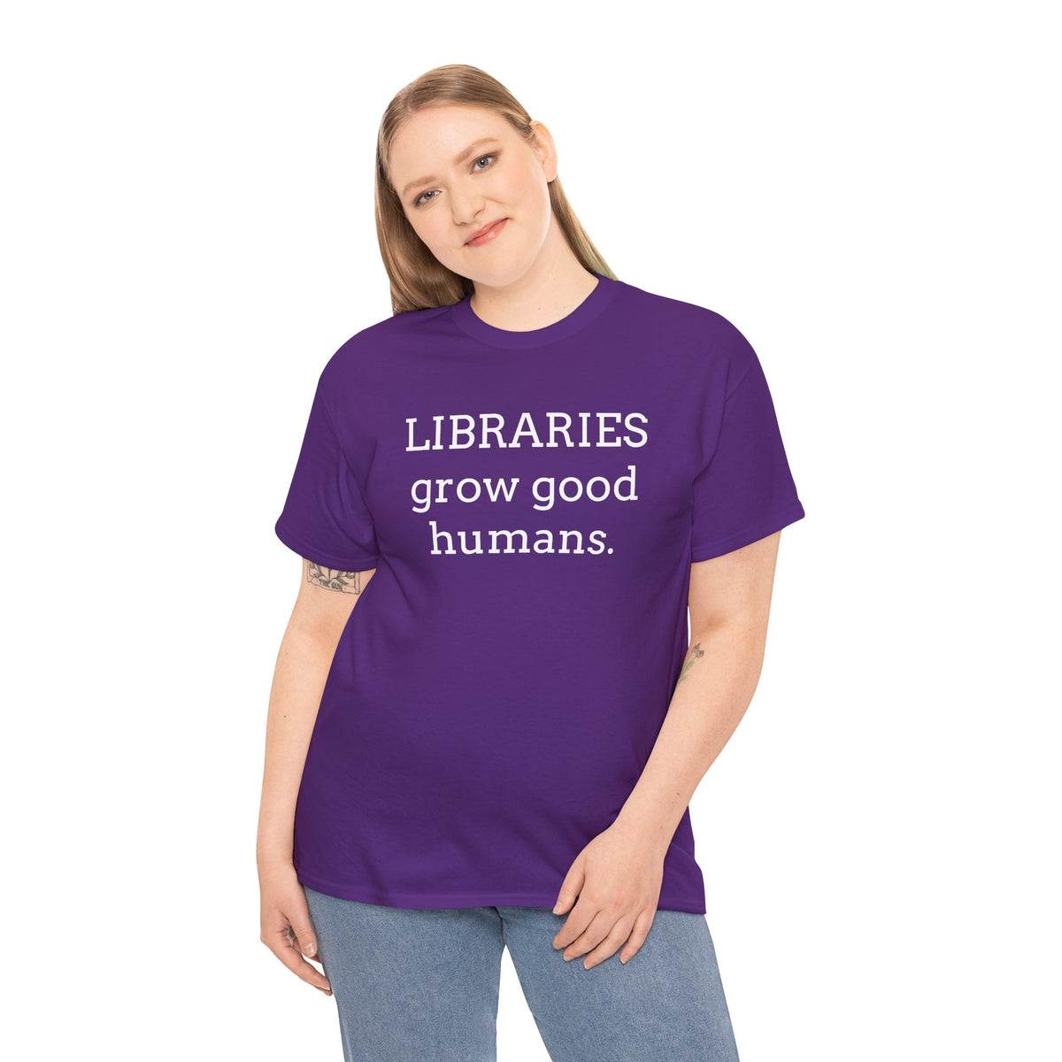 Libraries Grow Good Humans T-Shirt