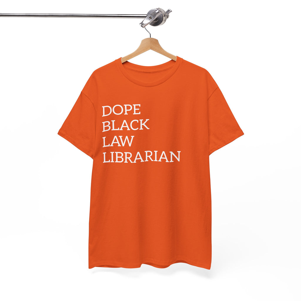 Dope Black Law Librarian T‑Shirt