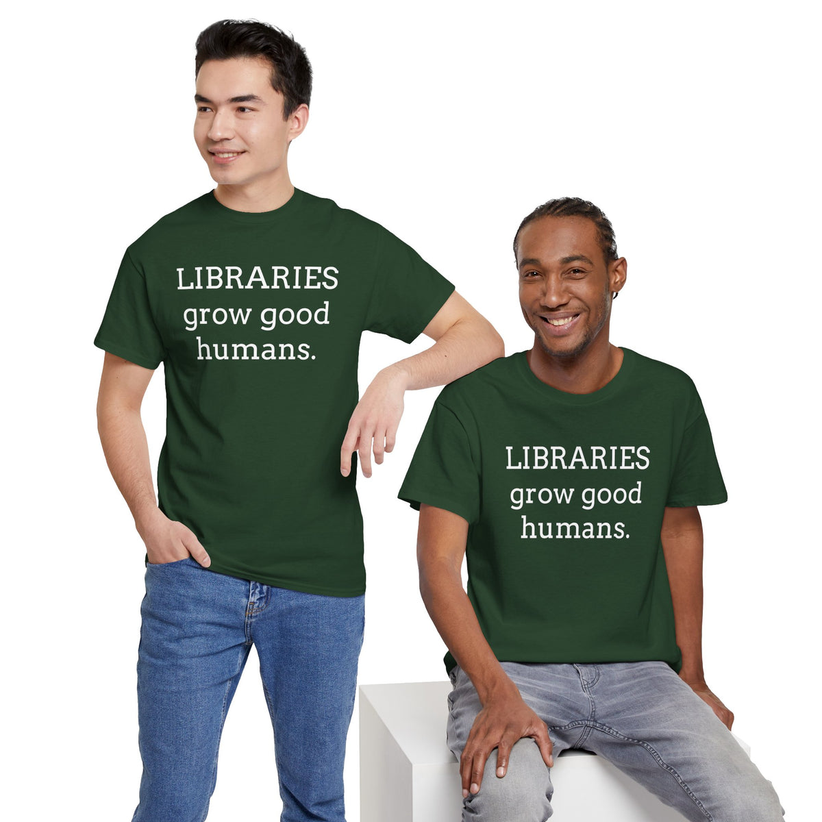 Libraries Grow Good Humans T-Shirt