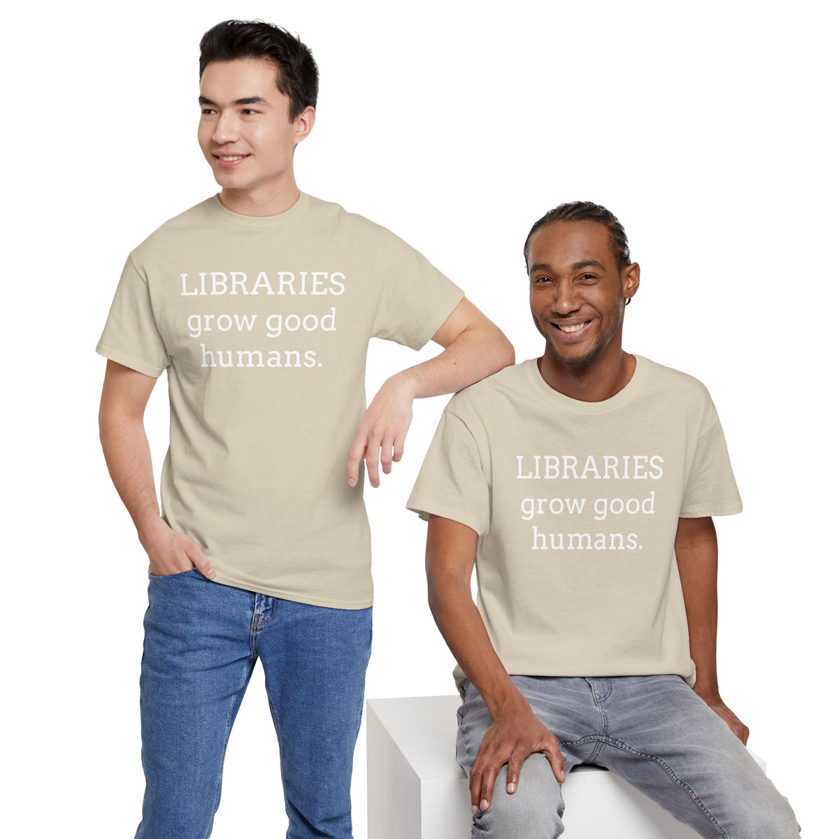Libraries Grow Good Humans T-Shirt