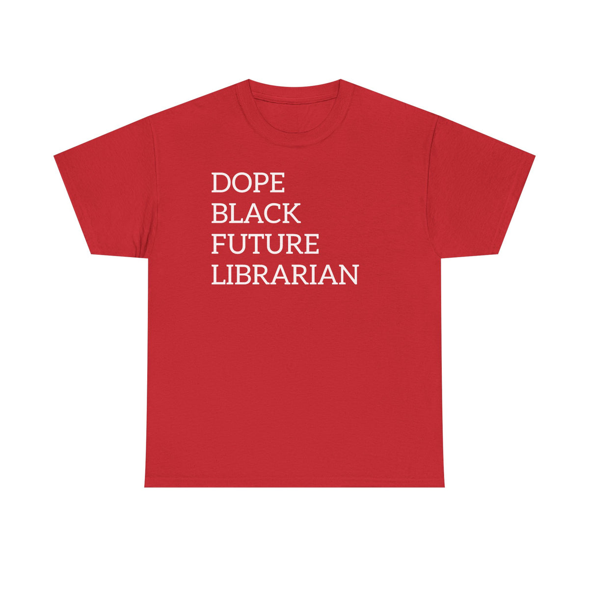 Dope Black Future Librarian T-Shirt