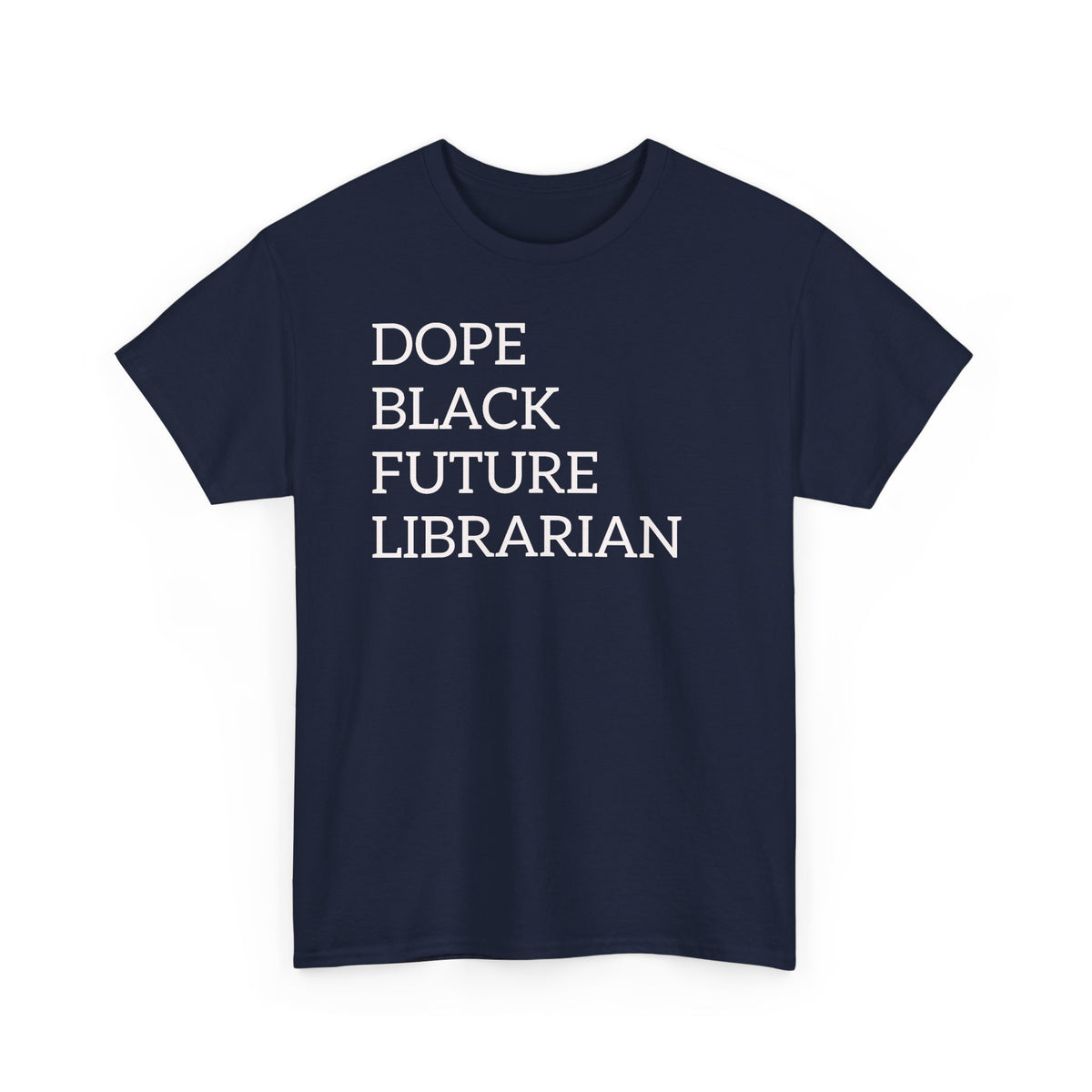 Dope Black Future Librarian T-Shirt