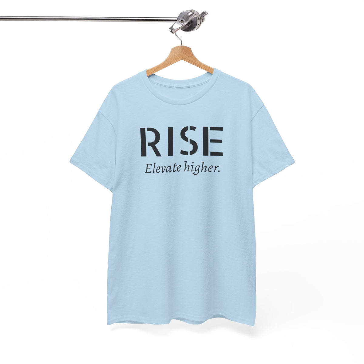 Rise "Elevate Higher" T-Shirt — Inspirational Motivational Tee