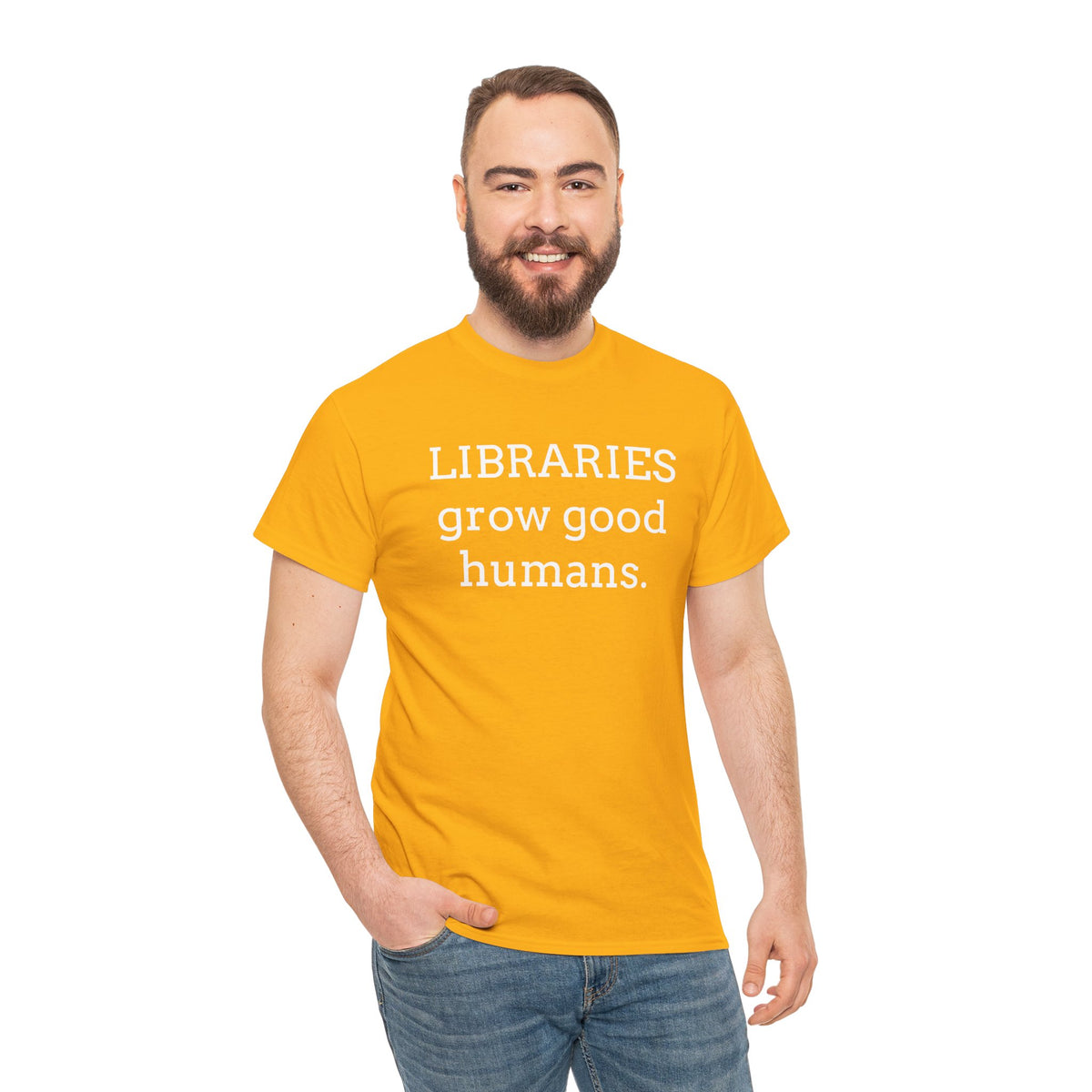 Libraries Grow Good Humans T-Shirt
