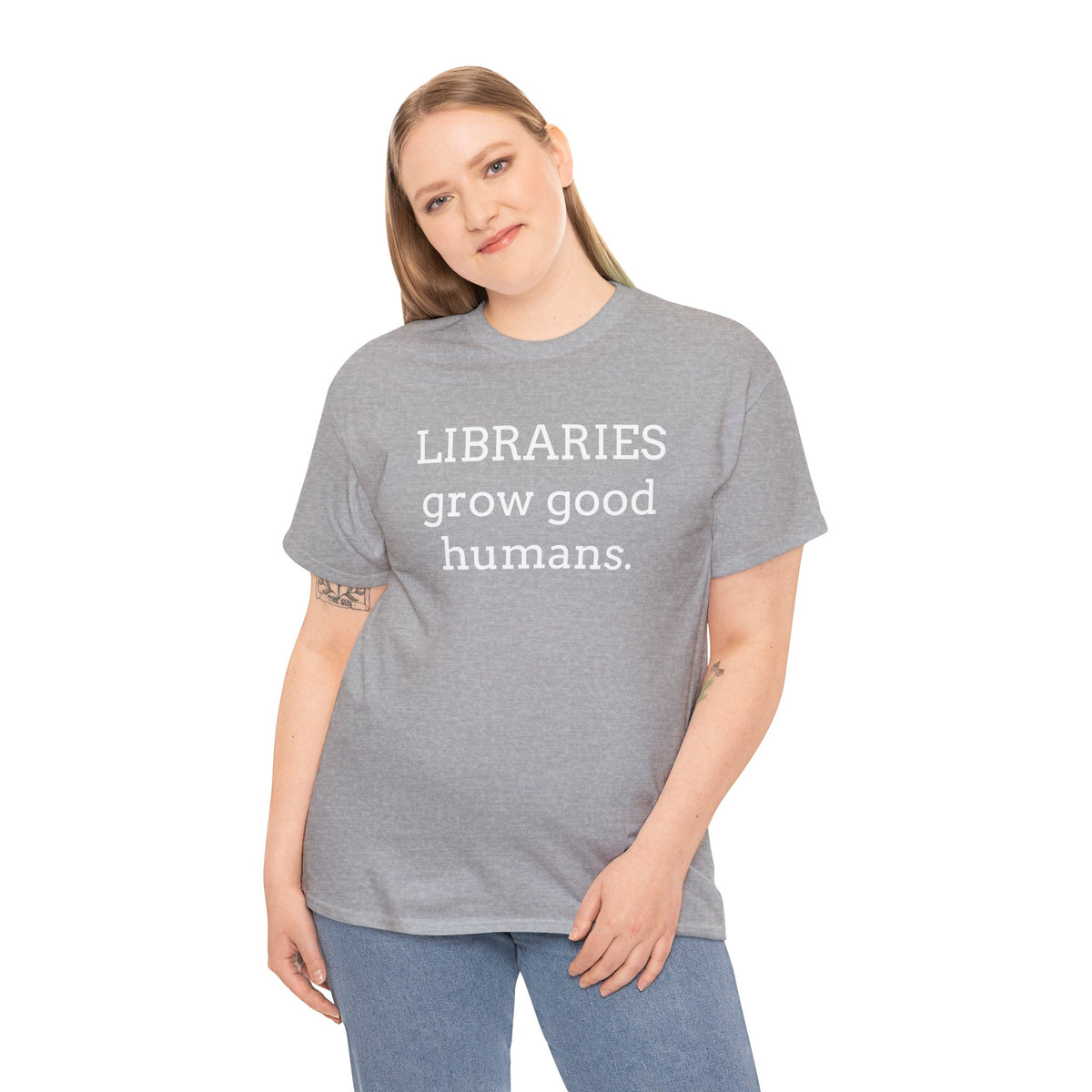 Libraries Grow Good Humans T-Shirt