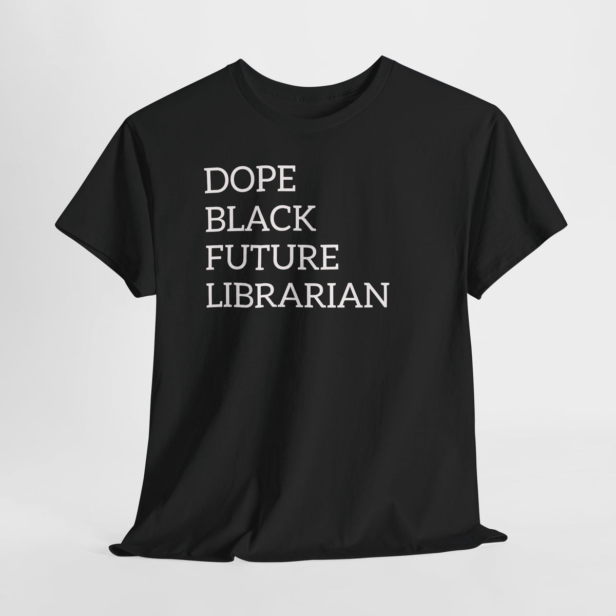 Dope Black Future Librarian T-Shirt
