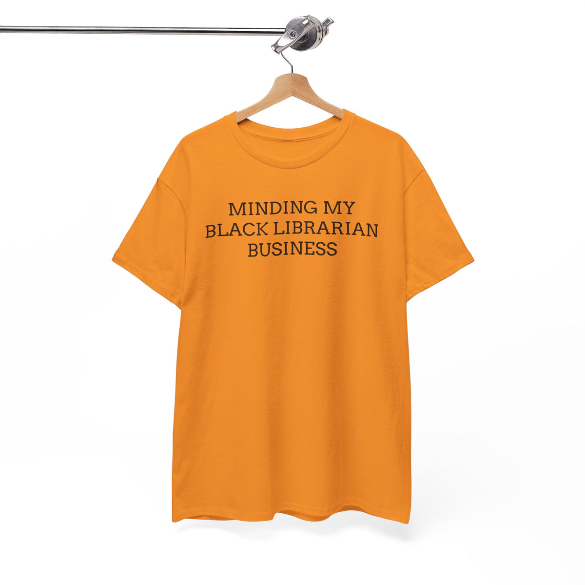 Minding My Black Librarian Business Tee
