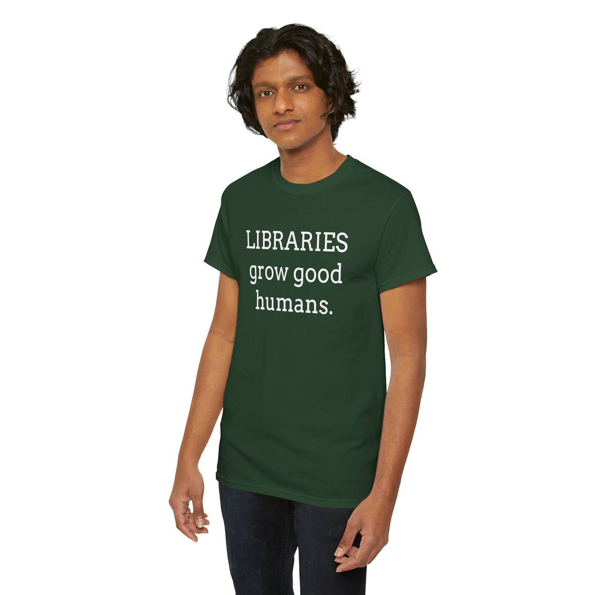 Libraries Grow Good Humans T-Shirt