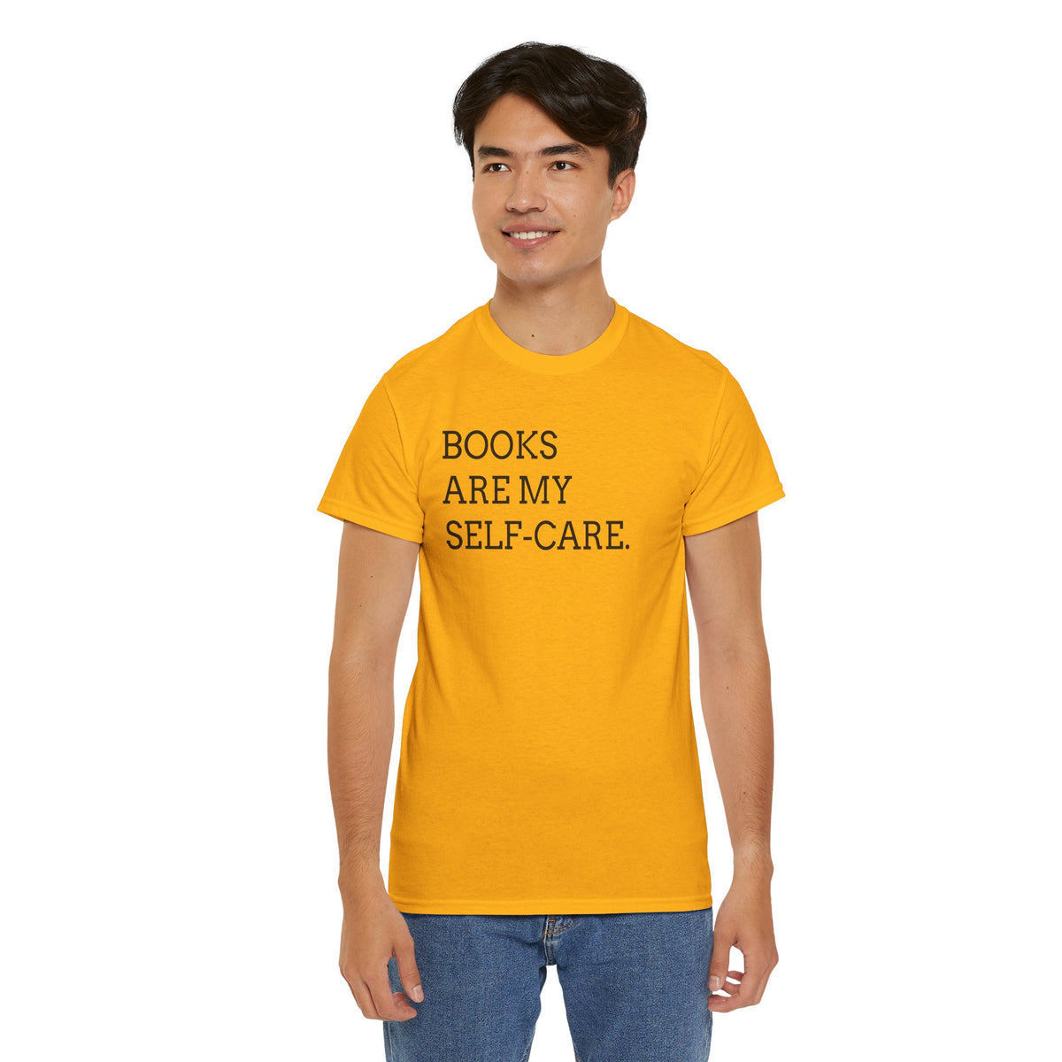 Books Are My Self-Care Tee — Literary Quote T‑Shirt for Book Lovers
