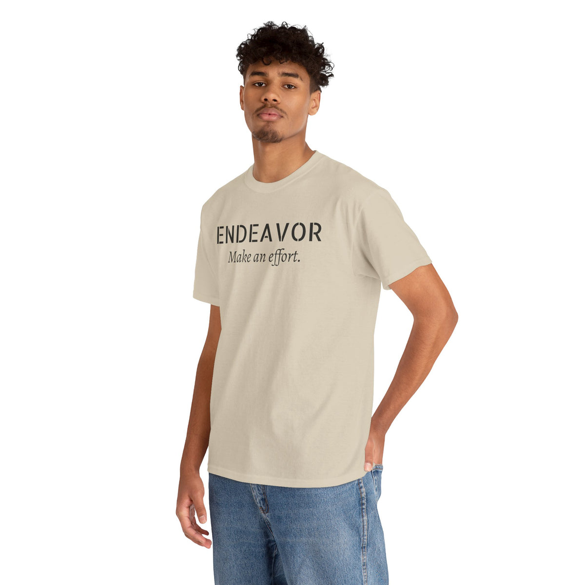 Endeavor "Make an Effort" T-Shirt — Motivational Casual Tee