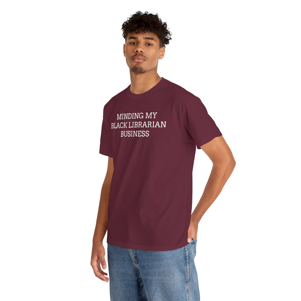 Minding My Black Librarian Business T-Shirt
