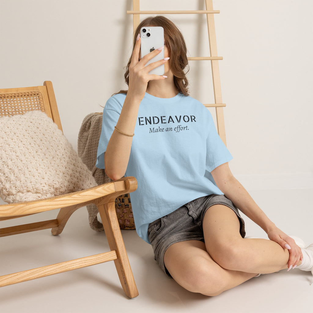 Endeavor "Make an Effort" T-Shirt — Motivational Casual Tee