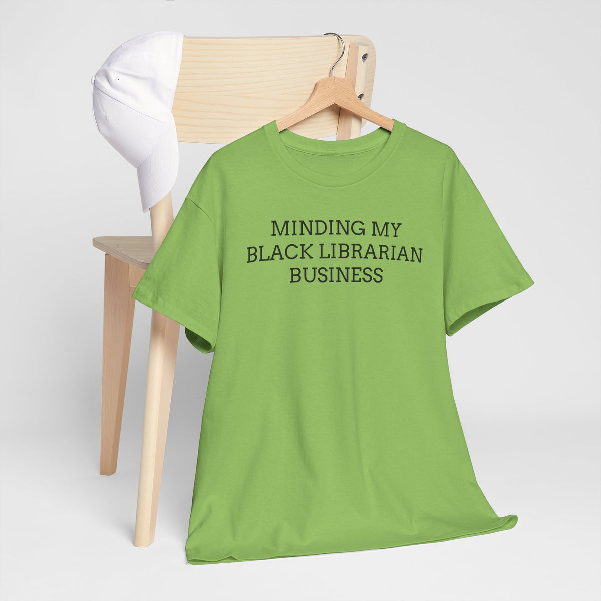 Minding My Black Librarian Business Tee