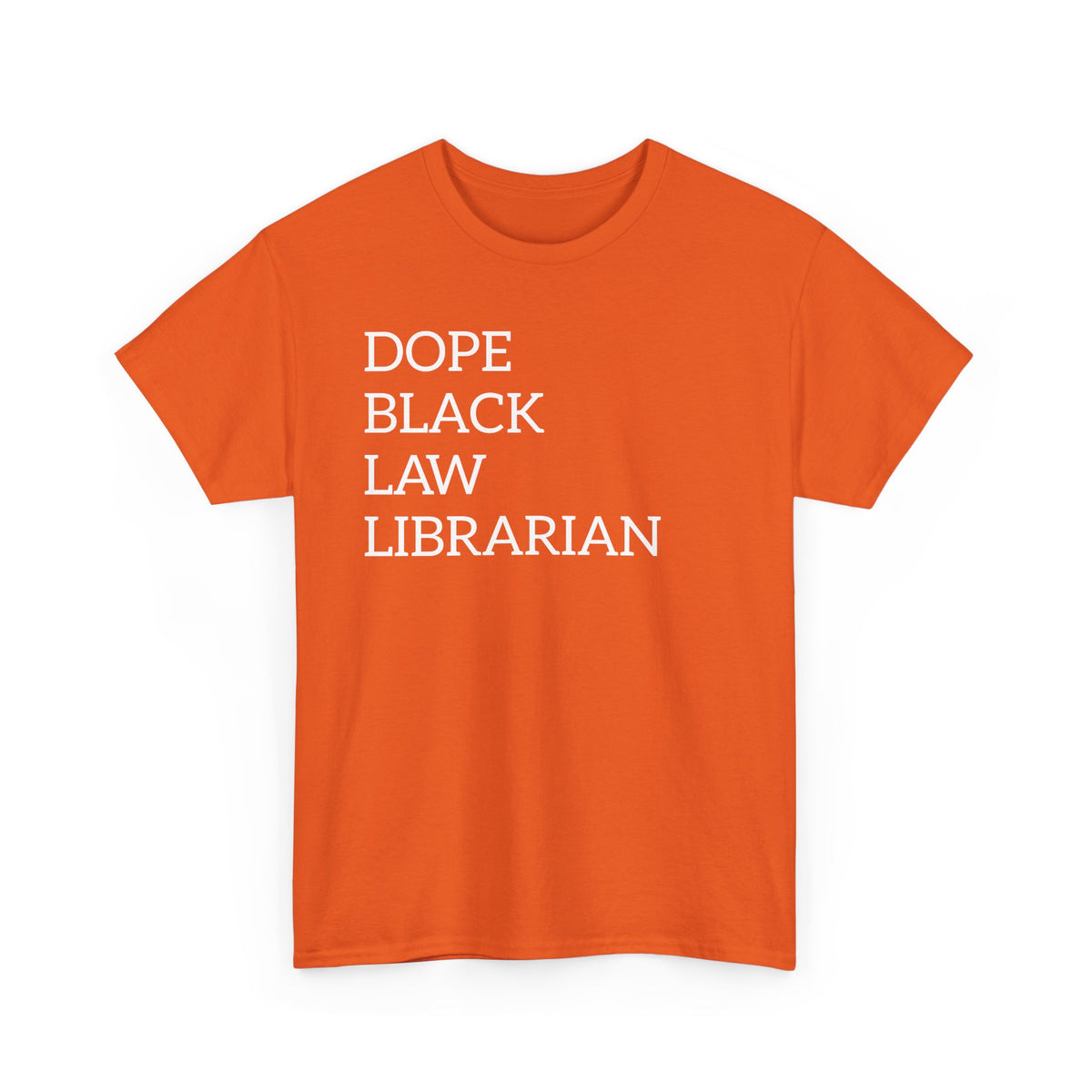 Dope Black Law Librarian T‑Shirt