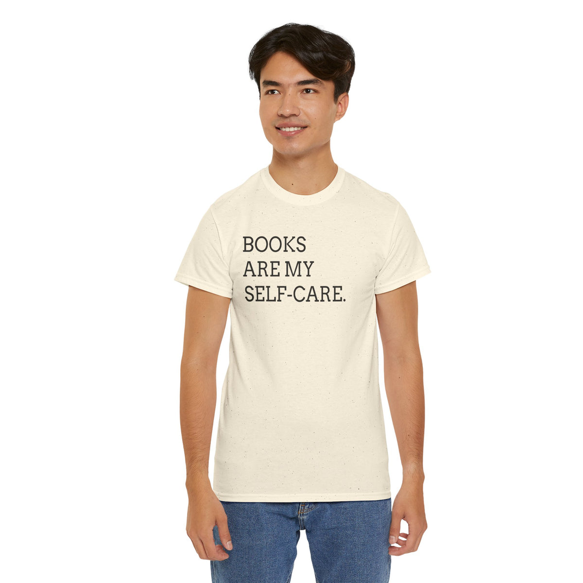 Books Are My Self-Care Tee — Literary Quote T‑Shirt for Book Lovers