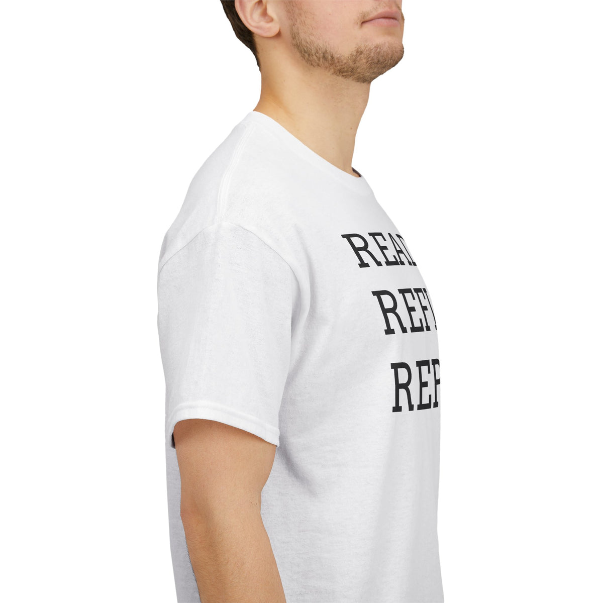 Read. Reflect. Repeat. T-Shirt — Minimalist Literary Tee for Book Lovers