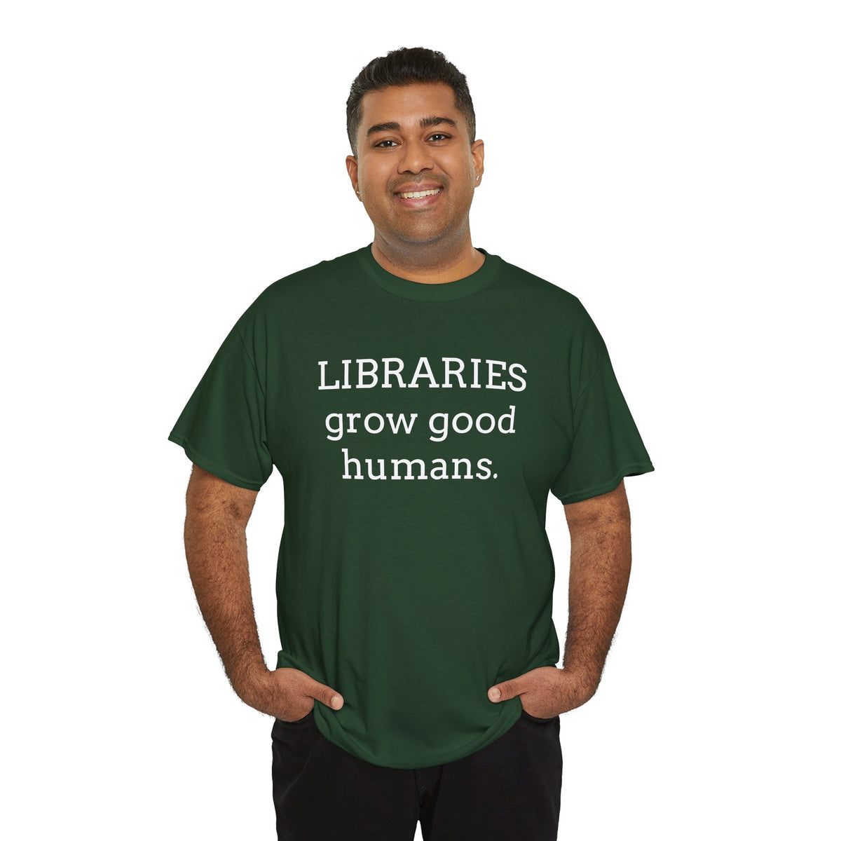 Libraries Grow Good Humans T-Shirt