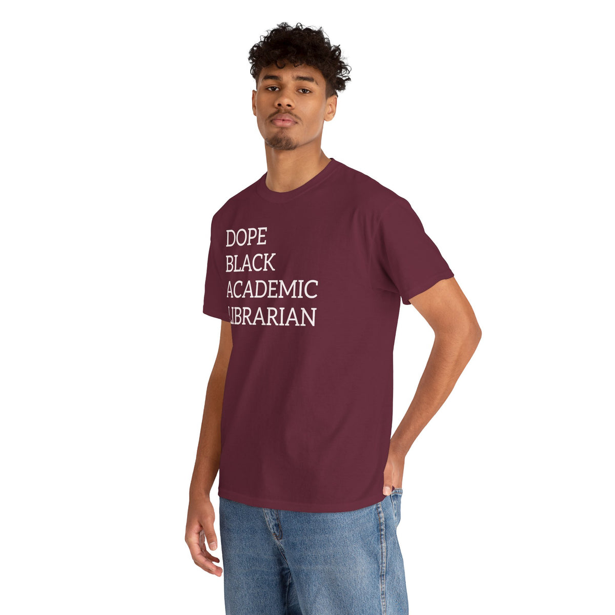 Dope Black Academic Librarian T-Shirt