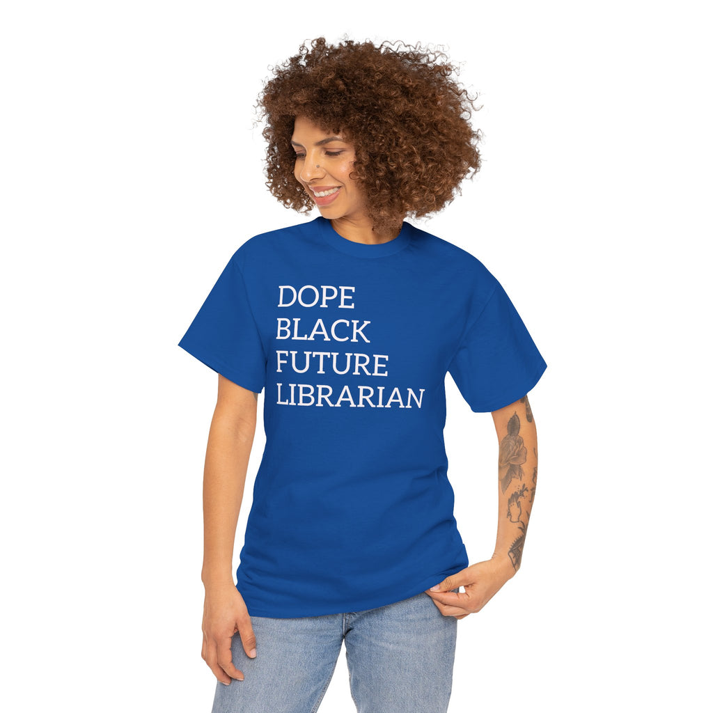 Dope Black Future Librarian T-Shirt