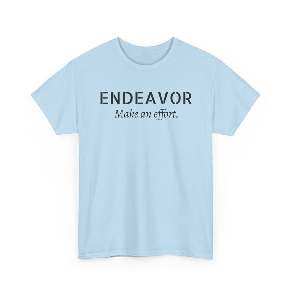 Endeavor "Make an Effort" T-Shirt — Motivational Casual Tee