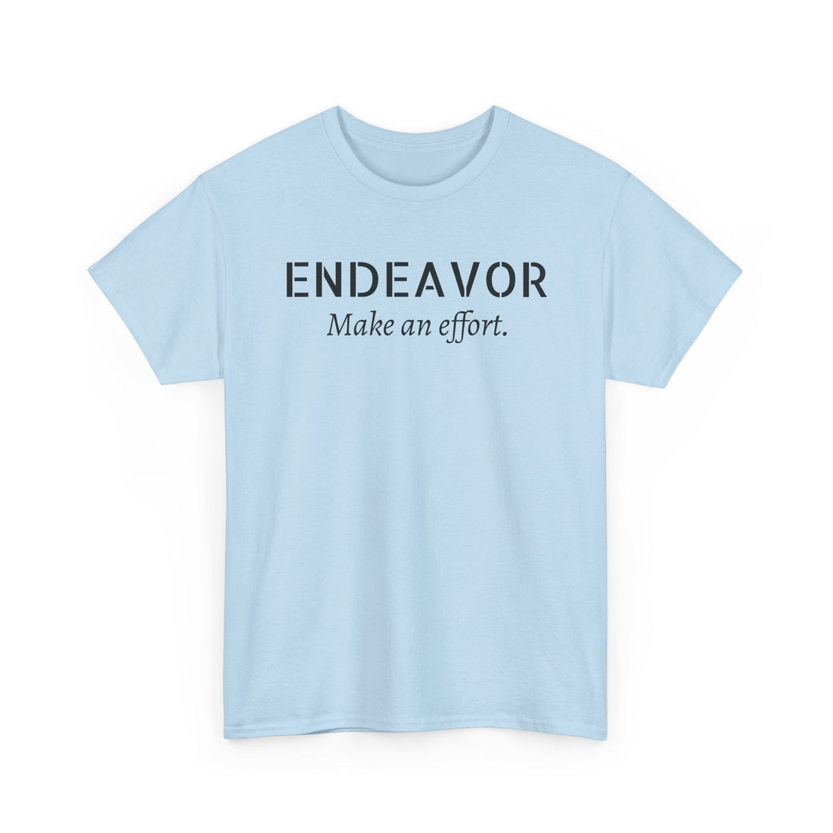 Endeavor "Make an Effort" T-Shirt — Motivational Casual Tee