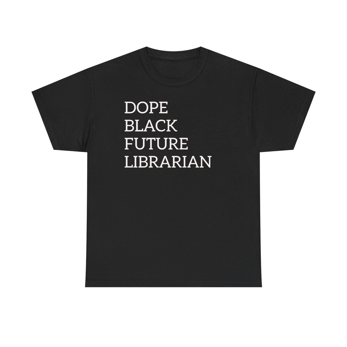 Dope Black Future Librarian T-Shirt