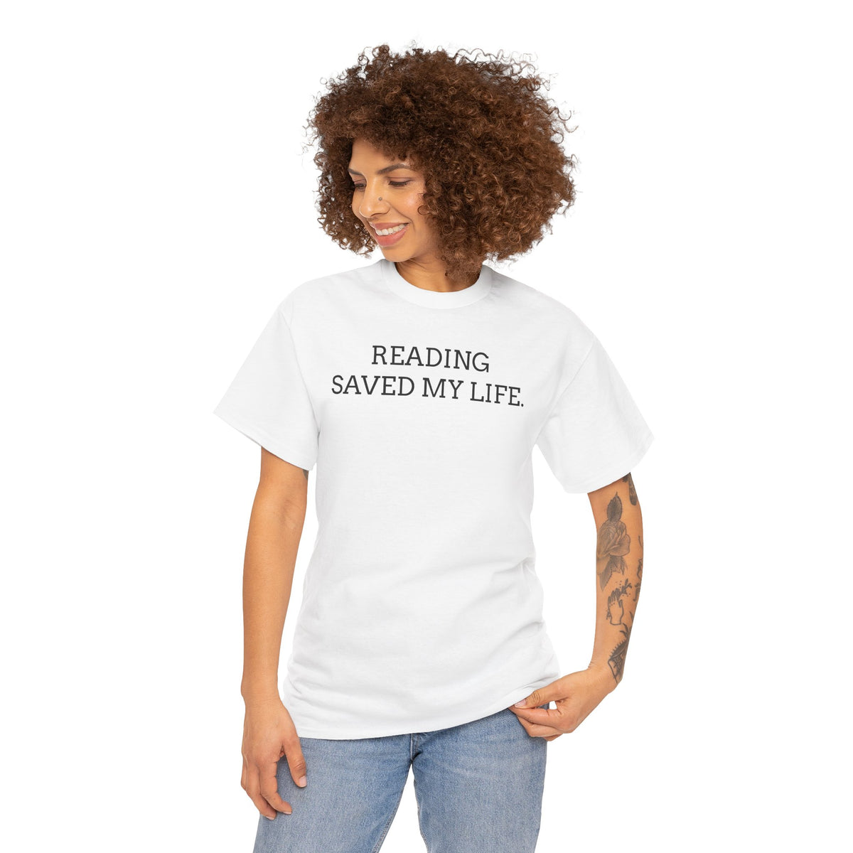 Reading Saved My Life Tee