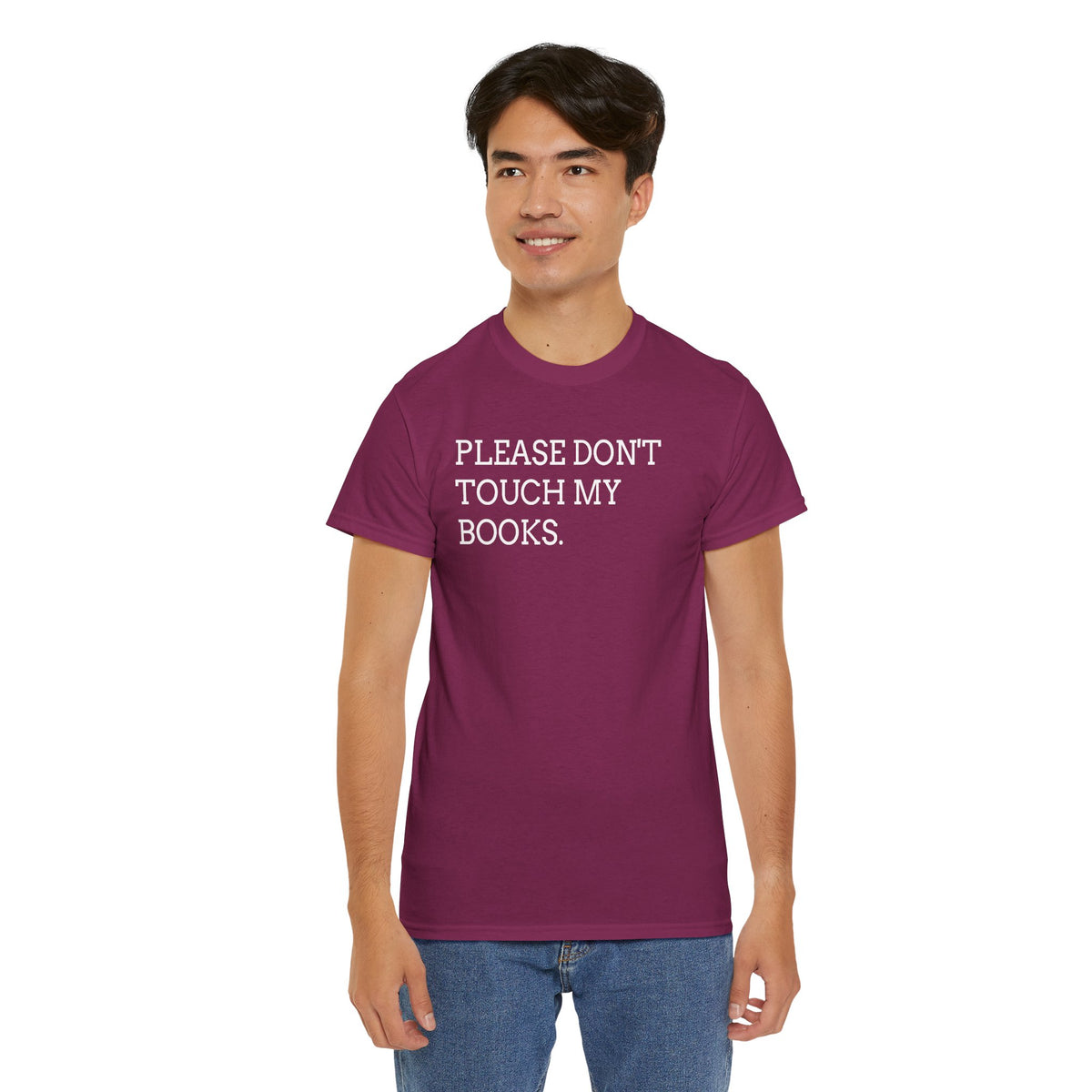 Please Don’t Touch My Books T-Shirt — Funny Book Lover Tee