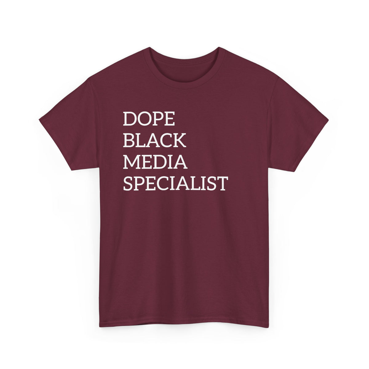 Dope Black Media Specialist T-Shirt
