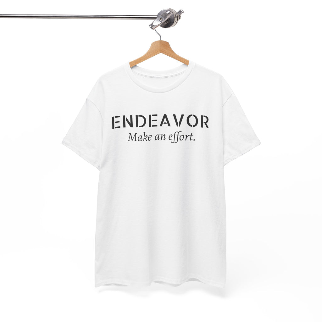 Endeavor "Make an Effort" T-Shirt — Motivational Casual Tee
