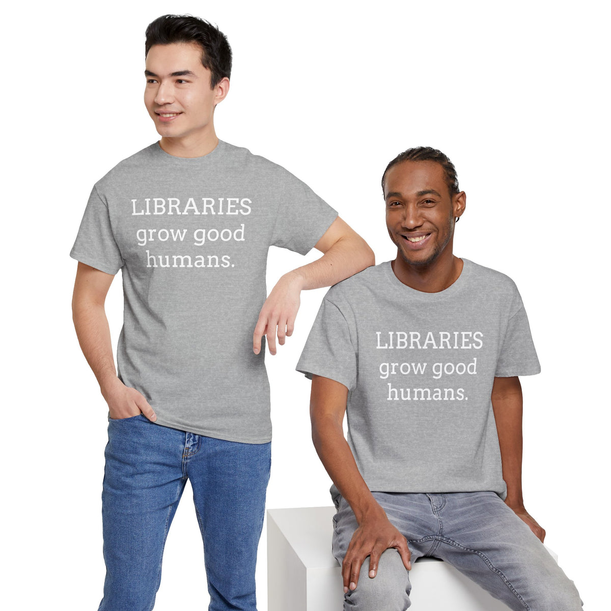 Libraries Grow Good Humans T-Shirt