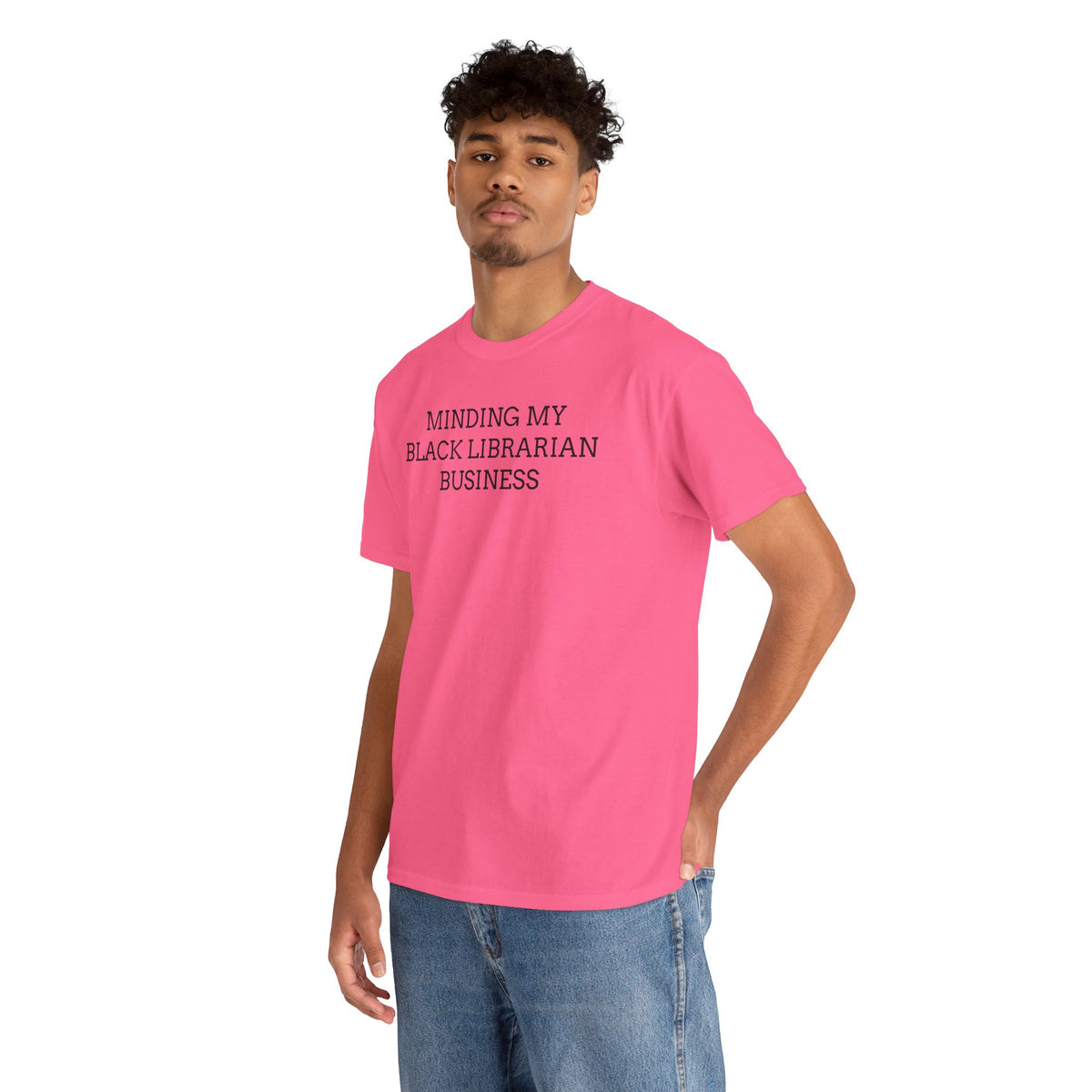 Minding My Black Librarian Business Tee