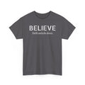 Believe Faith T‑Shirt — "Believe: Faith Unlocks Doors" Inspirational Tee