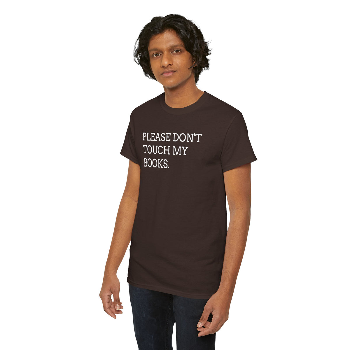 Please Don’t Touch My Books T-Shirt — Funny Book Lover Tee