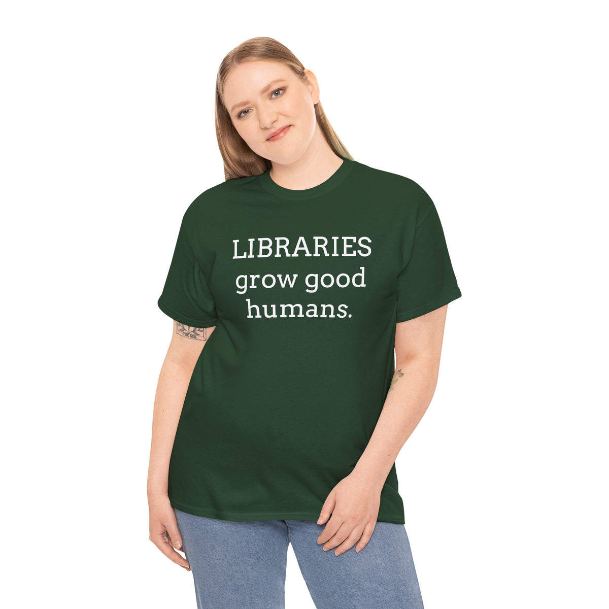 Libraries Grow Good Humans T-Shirt