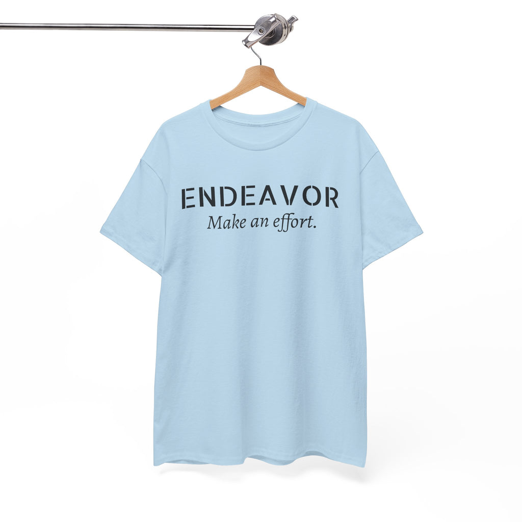 Endeavor "Make an Effort" T-Shirt — Motivational Casual Tee