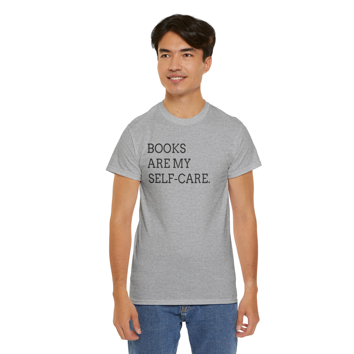 Books Are My Self-Care Tee — Literary Quote T‑Shirt for Book Lovers