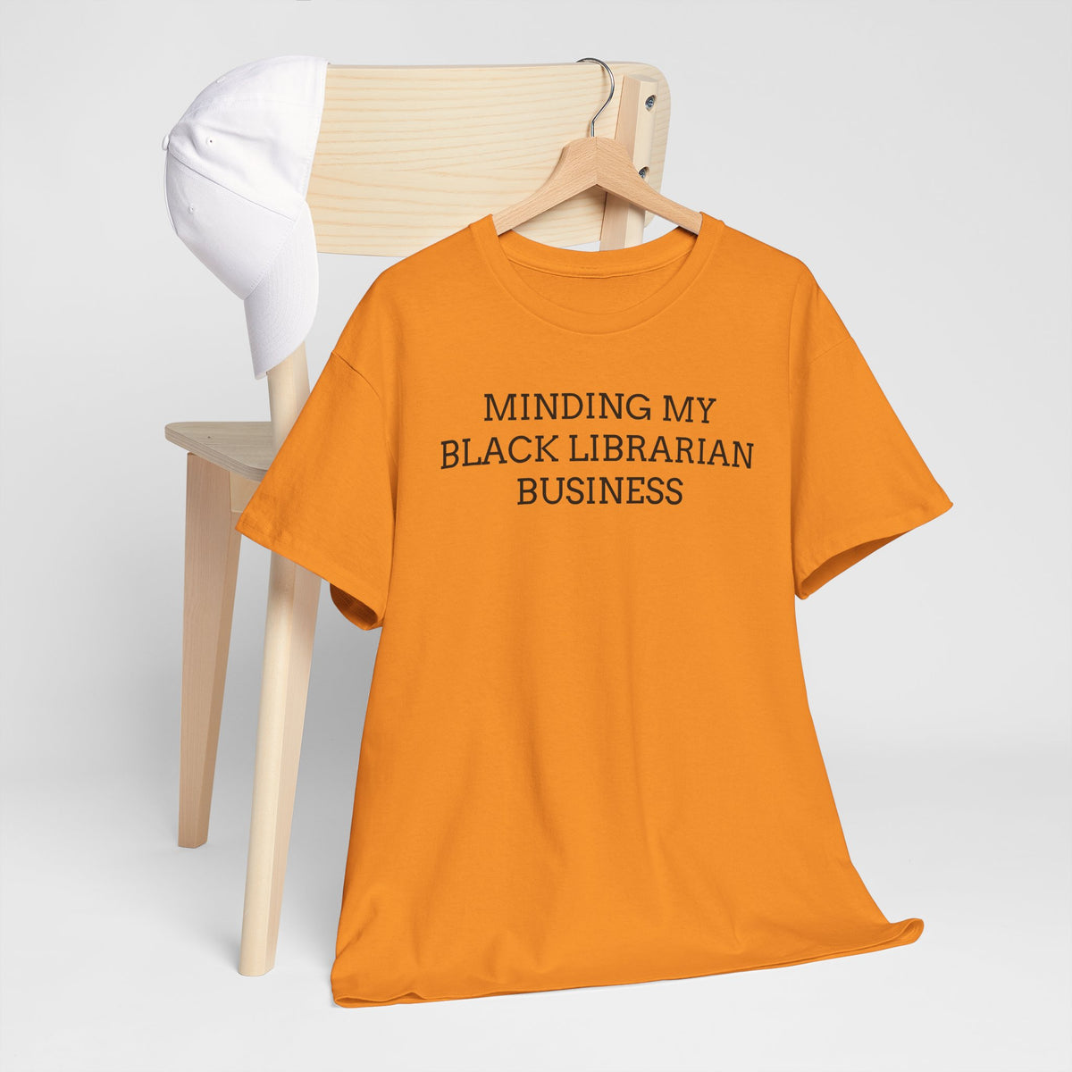 Minding My Black Librarian Business Tee