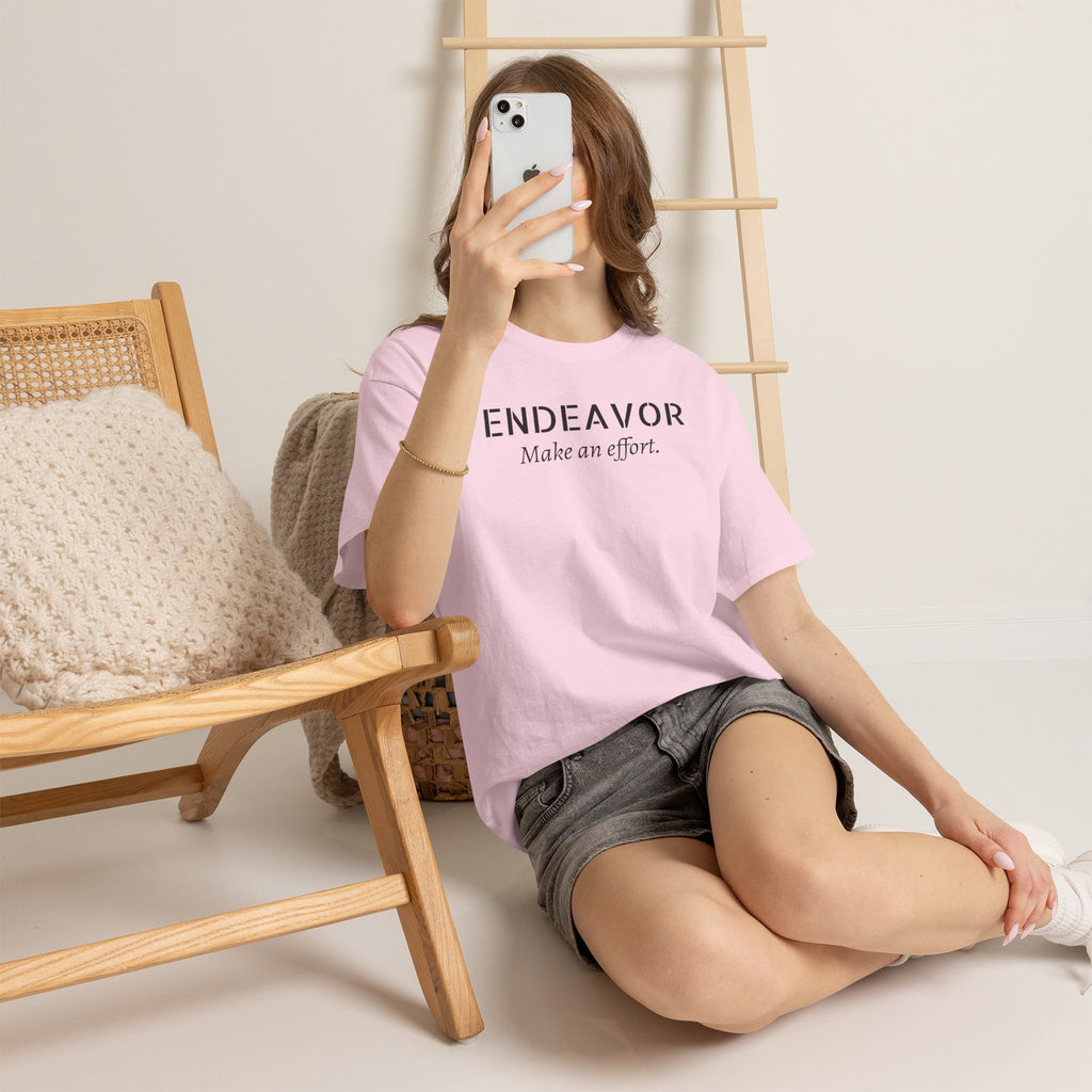 Endeavor "Make an Effort" T-Shirt — Motivational Casual Tee